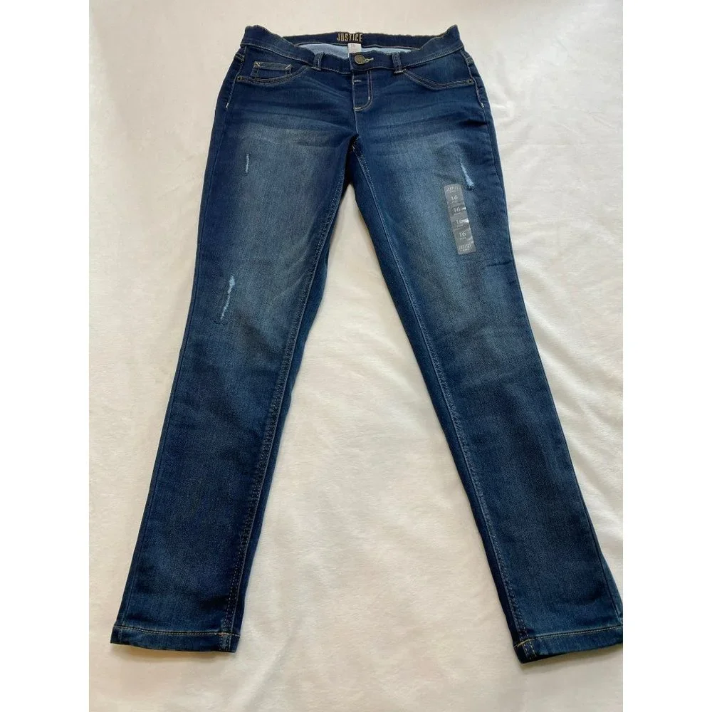 New Justice Mid Rise Jegging Size 16P